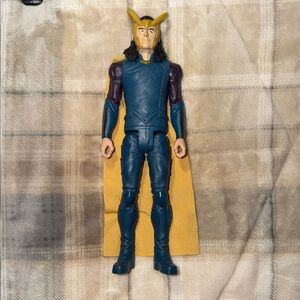 Marvel Action Figure with Blue and Yellow Costume